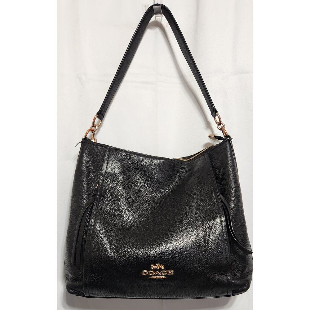 COACH Marlon Leather Hobo W/ Gold Hardware F79994 No Hangtag See Pics READ!